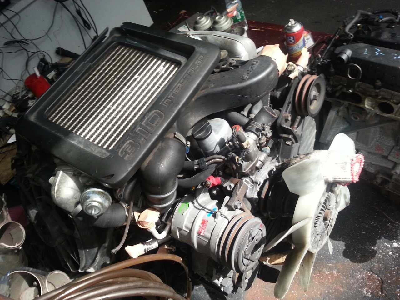 Used ISUZU 4JG2 Engine assy, Usado ISUZU 4JG2 Motor