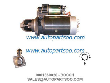 0001360028 0001368018 - BOSCH Starter Motor 24V 4KW 9T