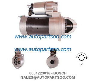 0001107437 0986021240 - BOSCH Starter Motor 12V 1.1KW 9T MOTORES DE ARRANQUE