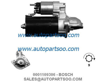 0001107437 0986021240 - BOSCH Starter Motor 12V 1.1KW 9T MOTORES DE ARRANQUE