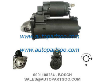 0001108234 0001108235 - BOSCH Starter Motor 12V 1.4KW 9T MOTORES DE ARRANQUE