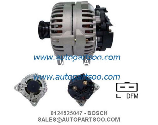 0124325012 0124325073 - BOSCH Alternator 12V 90A Alternadores