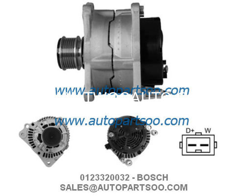 0123510038 0123510072 - BOSCH Alternator 12V 120A Alternadores