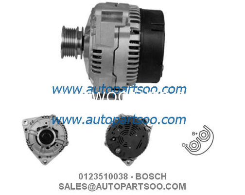 0123510038 0123510072 - BOSCH Alternator 12V 120A Alternadores