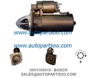 0001109018 0001110092 - BOSCH Starter Motor 12V 1.8KW 9T MOTORES DE ARRANQUE