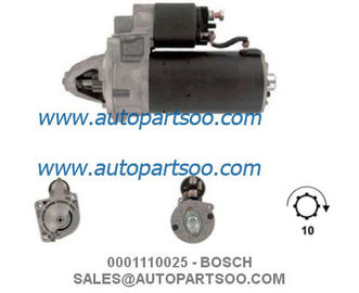 0001107047 - BOSCH Starter Motor 12V 1.1KW 10T MOTORES DE ARRANQUE