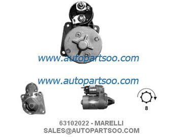 63113002 0001108202 - MARELLI Starter Motor 12V 1.8KW 11T MOTORES DE ARRANQUE