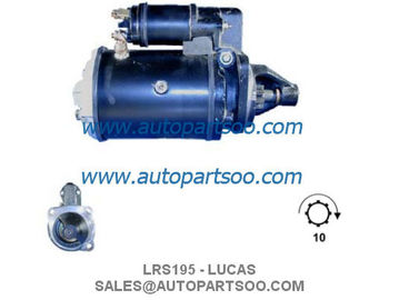 LRS124 LRS161 - LUCAS Starter Motor 12V 2.4KW 10T MOTORES DE ARRANQUE