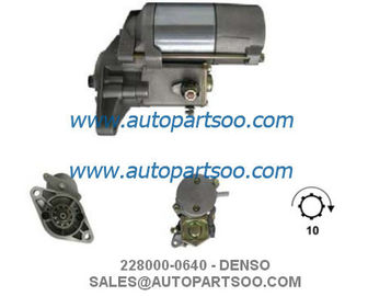 228000-6320 228000-6321 - DENSO Starter Motor 12V 1.4KW 9T MOTORES DE ARRANQUE