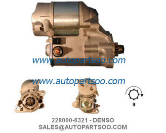228000-6320 228000-6321 - DENSO Starter Motor 12V 1.4KW 9T MOTORES DE ARRANQUE