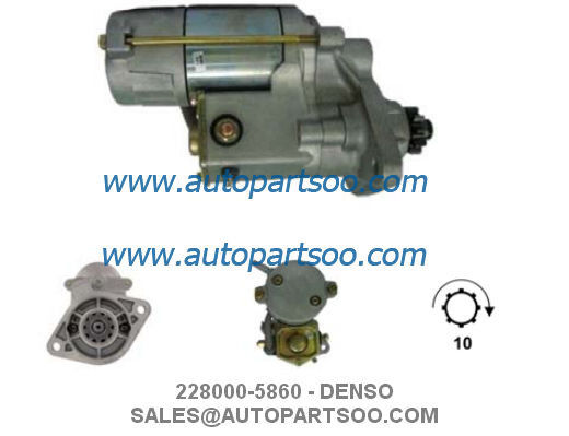 228000-5860 - DENSO Starter Motor 12V 2KW 10T MOTORES DE ARRANQUE