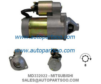 MD332022 MD356104 - MITSUBISHI Starter Motor 12V 1.2KW 8T MOTORES DE ARRANQUE