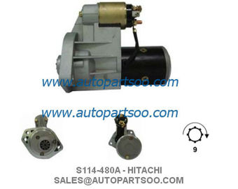 S13-84 S13-84B - HITACHI Starter Motor 12V 2KW 9T MOTORES DE ARRANQUE