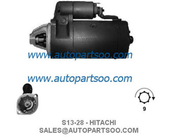 S13-28 S13-33 - HITACHI Starter Motor 12V 2.2KW 9T MOTORES DE ARRANQUE