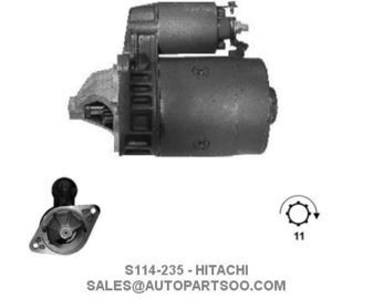 S114-381 DRS3703 - HITACHI Starter Motor 12V 1.2KW 9T MOTORES DE ARRANQUE
