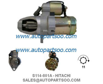 S114-414 S114-414A - HITACHI Starter Motor 12V 1.2KW 8T MOTORES DE ARRANQUE