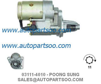 03111-4010 03111-4200 POONG SUNG Starter Motor 12V 2.2KW 11T MOTORES DE ARRANQUE