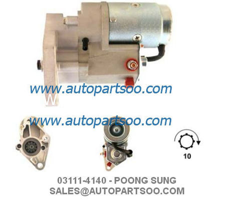 03111-4180 OK60G-18-400 POONG SUNG Starter Motor 12V 2.2KW 11T MOTORES DE ARRANQUE