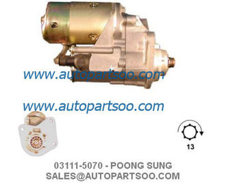 03122-8070 OK87T-18-400 POONG SUNG Starter Motor 24V 5.5KW 11T MOTORES DE ARRANQUE