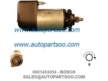 0001410016 0001417017 - BOSCH Starter Motor 24V 6.6KW 9T MOTORES DE ARRANQUE