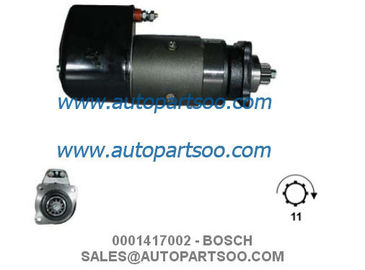 0001417040 0031513701 - BOSCH Starter Motor 24V 6.6KW 9T MOTORES DE ARRANQUE