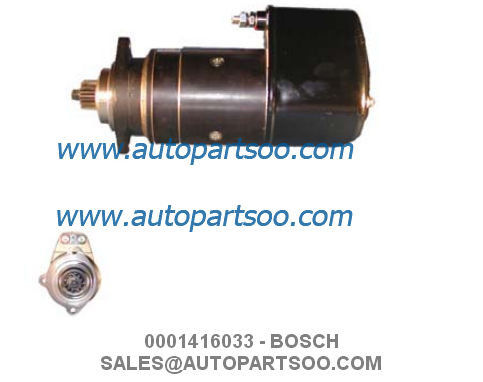 0001416033 - BOSCH Starter Motor 24V 5.4KW 9T MOTORES DE ARRANQUE