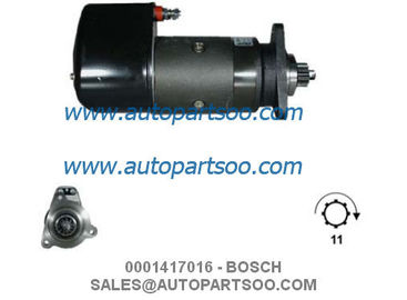 0001411015 0001417016 - BOSCH Starter Motor 24V 6.6KW 11T MOTORES DE ARRANQUE