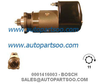 0001416003 0986011580 - BOSCH Starter Motor 24V 5.5KW 11T MOTORES DE ARRANQUE