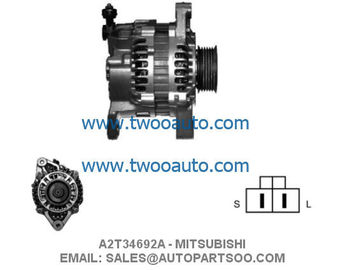 A2T34692 A2T34692A - MITSUBISHI Alternator 12V 80A Alternadores