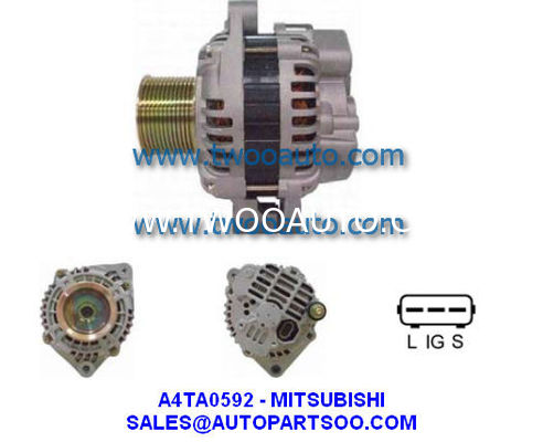 A4TA0591 0123520500 - MITSUBISHI Alternator 24V 90A Alternadores
