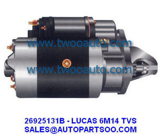 International Harvester & Mahindra Tractor TVS Starter LUCAS 6m14 1233544R91 26024036A