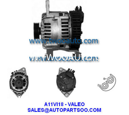 A11VI38 A11VI44 A11VI56 - VALEO Alternator 12V 70A Alternadores