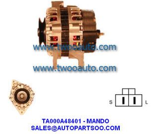 AC165610 80E5884P 805884T - MANDO Alternator 12V 65A Alternadores