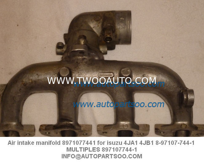 Air intake manifold 8971077441 for isuzu 4JA1 4JB1 8-97107-744-1 MULTIPLES 897107744-1
