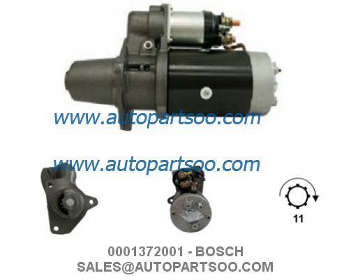 0001372001 0986017320 - BOSCH Starter Motor 24V 6.2KW 11T MOTORES DE ARRANQUE