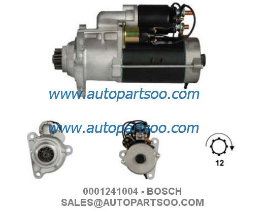 0001241004 0061512401 - BOSCH Starter Motor 24V 5.5KW 12T MOTORES DE ARRANQUE
