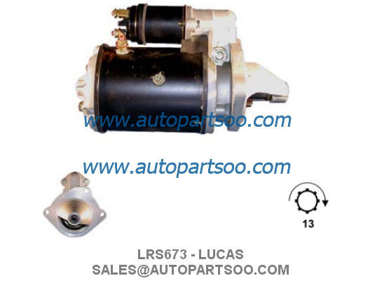 LRS673 LRS976 - LUCAS Starter Motor 12V 2.8KW 13T MOTORES DE ARRANQUE
