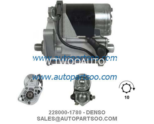 228000-1780 228000-5020 - DENSO Starter Motor 12V 2.2KW 10T MOTORES DE ARRANQUE