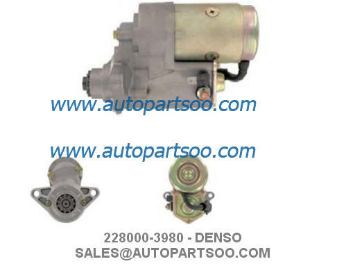 228000-3980 228000-3981 - DENSO Starter Motor 12V 1.7KW 11T MOTORES DE ARRANQUE
