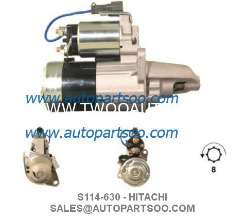 S114-569 S114-630 - HITACHI Starter Motor 12V 0.8KW 8T MOTORES DE ARRANQUE