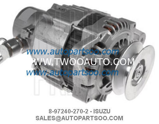 8-97240-270-2, 897245-8502 - ISUZU Alternator 12V 80A Alternadores 4JH1 Isuzu D-Max
