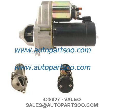 438027 438079 - VALEO Starter Motor 12V 1KW 8,9,10T MOTORES DE ARRANQUE