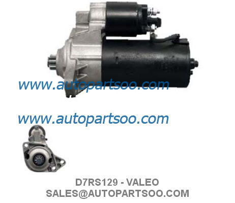 D7RS129 D7RS29 - VALEO Starter Motor 12V 1.7KW 9,11T MOTORES DE ARRANQUE