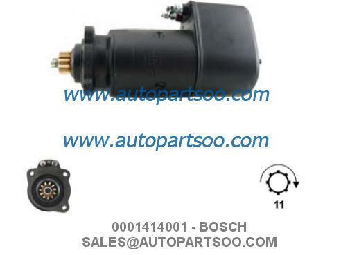 0001402069 0001414001 - BOSCH Starter Motor 24V 5.4KW 11T MOTORES DE ARRANQUE