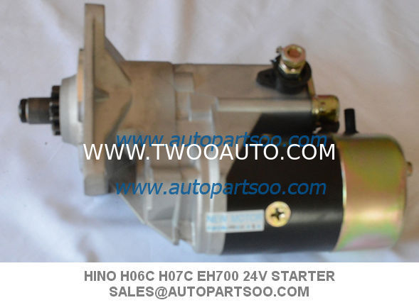 Brand New EH700 Starter Motor For Hino FD FF Early HO6C HO7C 24V