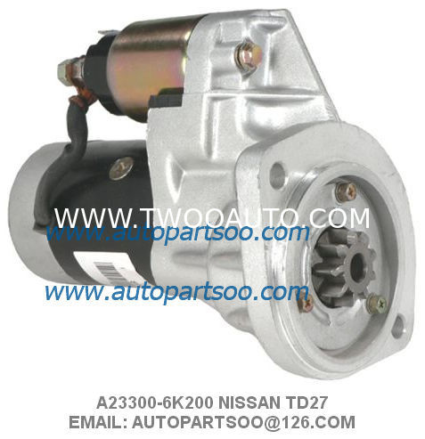 NISSAN TD27 Starter Motor A23300-6K200 NISSAN PICKUP TERRANO URVAN A-23300-6K200