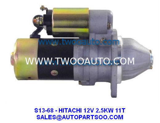 123500-77010, 12350077010, 124610-77010, 12461077010 - HITACHI Starter Motor 12V 2.5KW 11T